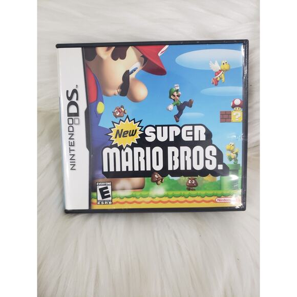 NO GAME New Super Mario Bros (Nintendo DS) Case‎ Only Authentic Replacement - Picture 1 of 3